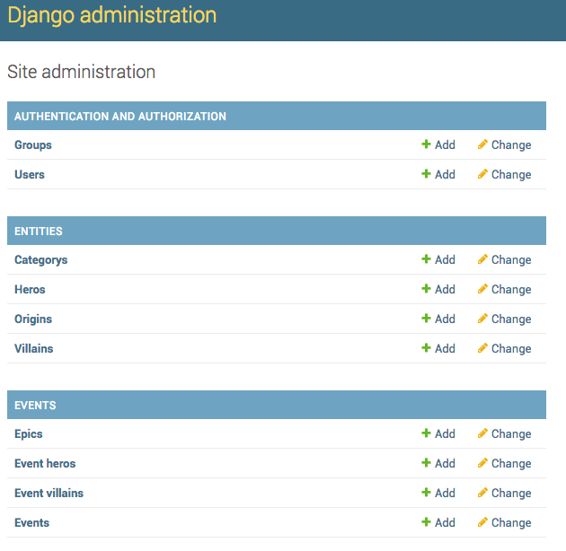 1.怎么去修改‘Django administration’ 文字? - 图2