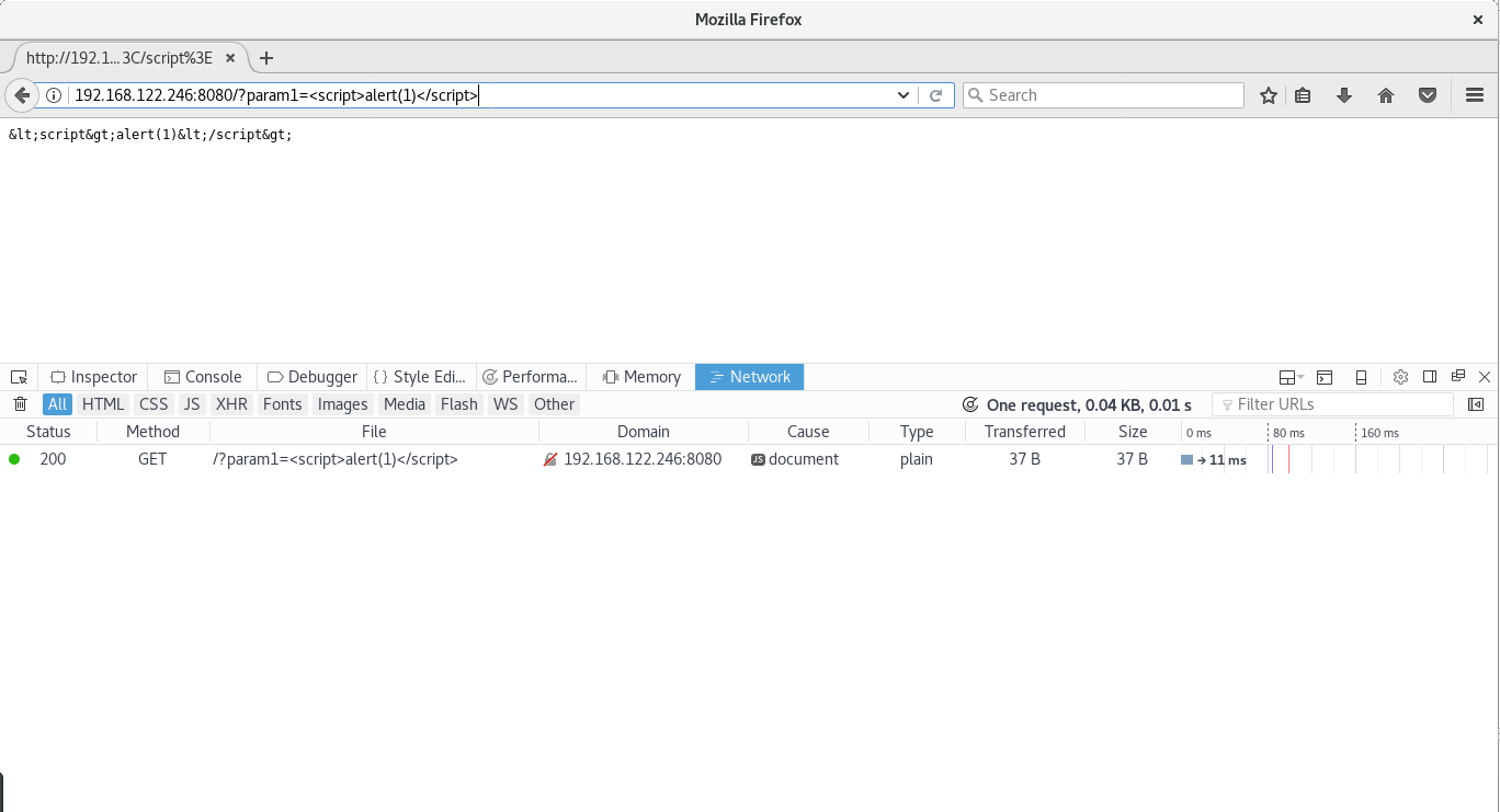 No XSS while using html/template package