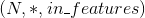 (N, *, in\_features)