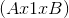 (A x 1 x B)