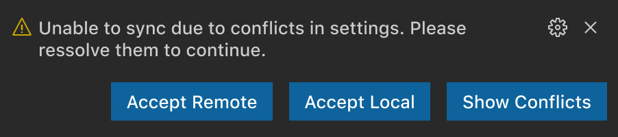 Warning notification