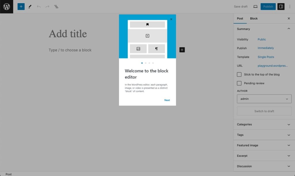 WordPress 初体验 （块编辑器） - 图6