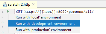 IDEA integrated HTTP Client - 图7