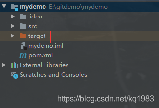 IDEA 不显示target目录 - 图3