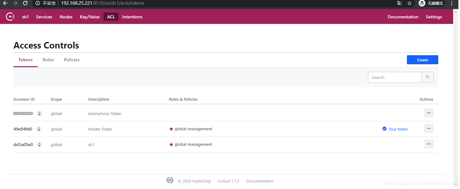 Consul 集群和 ACL 权限配置Docker部署 - 图4