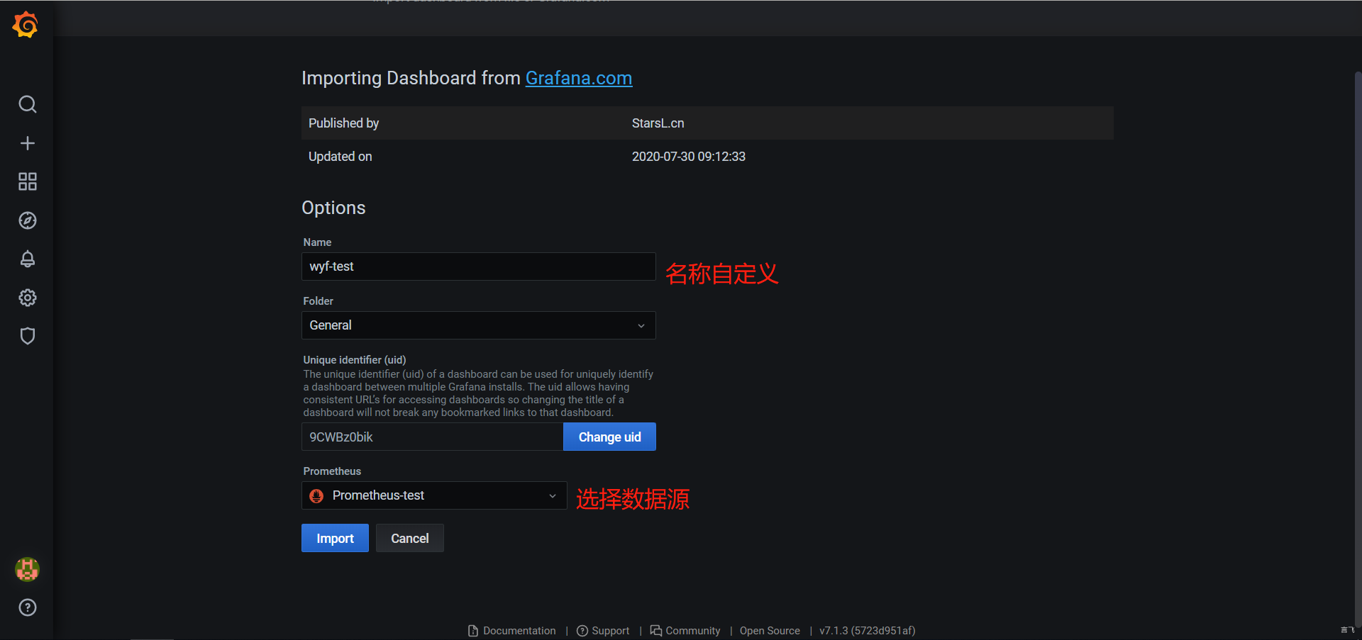 Prometheus Grafana部署实践 - 图16