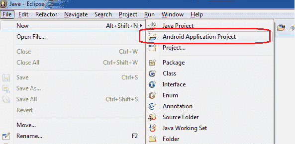 Android 教程：如何创建 Android 应用/项目 - 图1