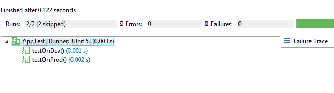 JUnit5 `@Disabled`测试示例 - 图1