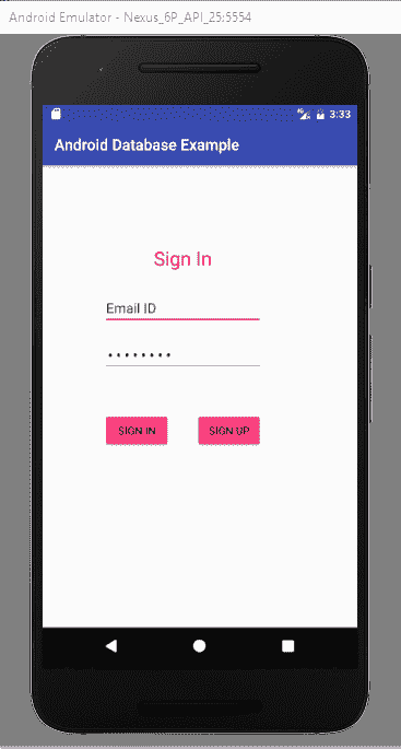 Android SQLite 数据库示例 - 图2