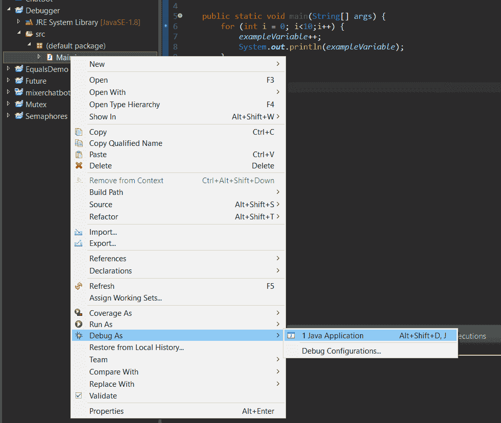 如何使用 Eclipse 调试 Java - 图4