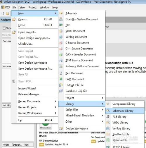 altium designer如何添加库文件 - 图3