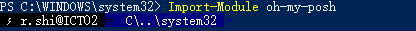windows terminal 更改为Oh-my-zsh - 图4