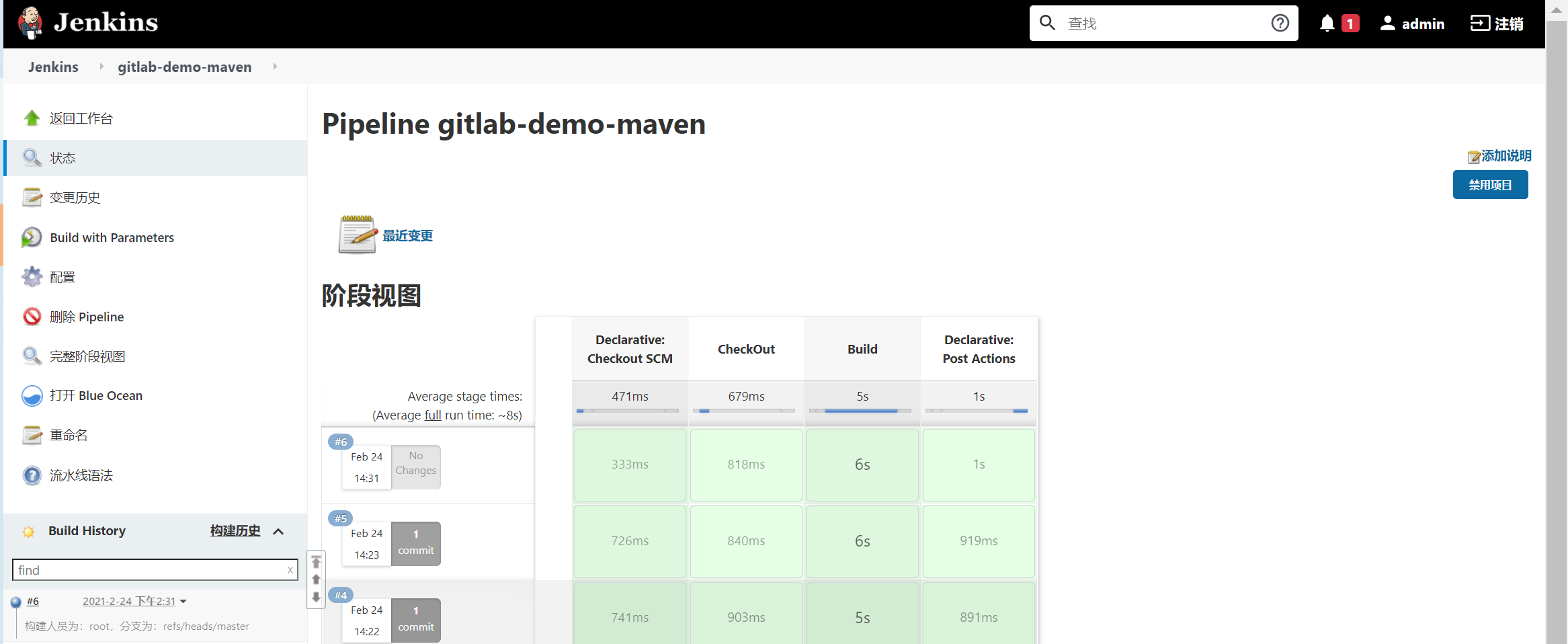 4.6、Jenkins集成Gitlab整合以及优化（终章） - 图39