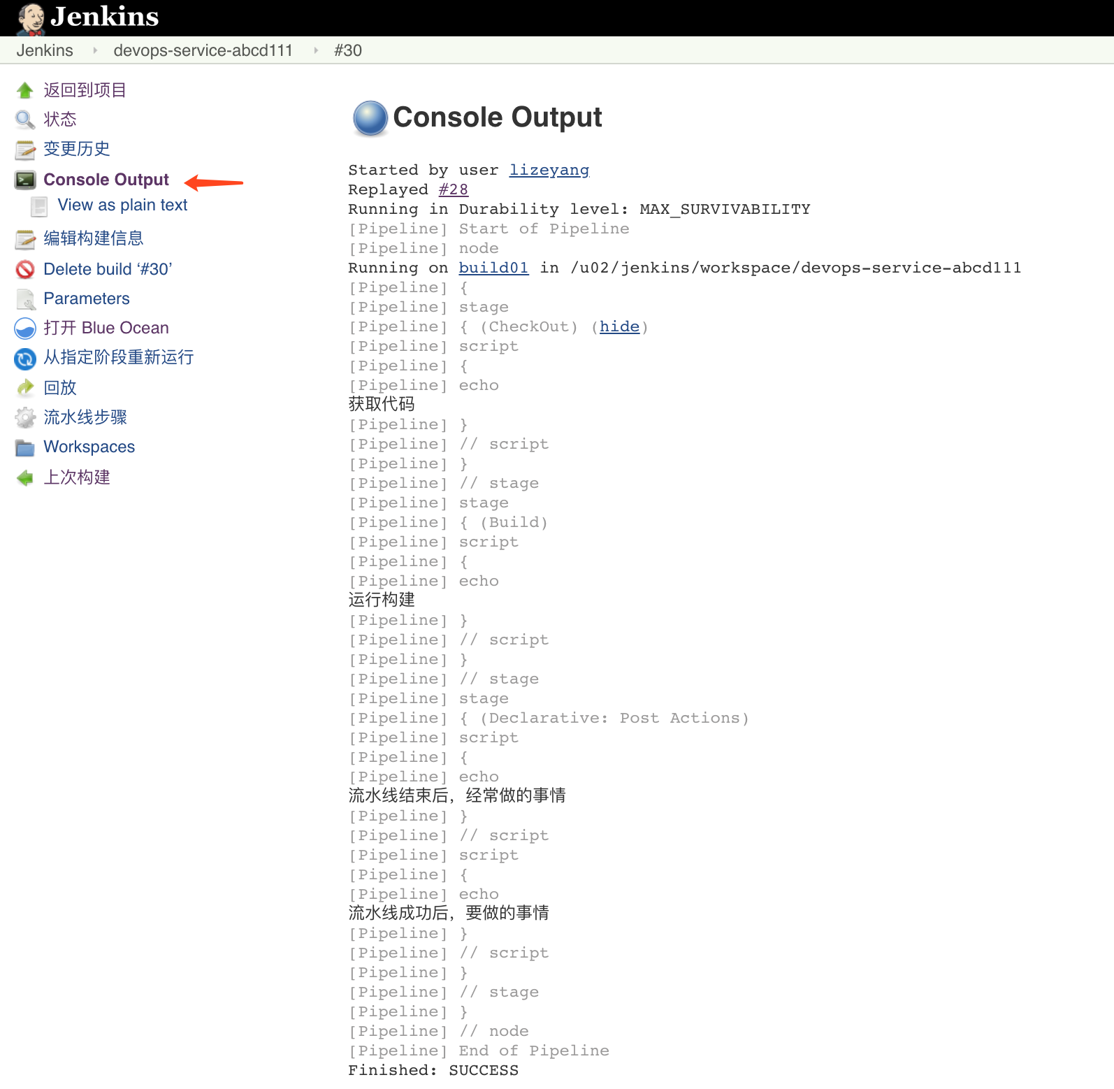 2.1、开始编写Jenkinsfile - 图2