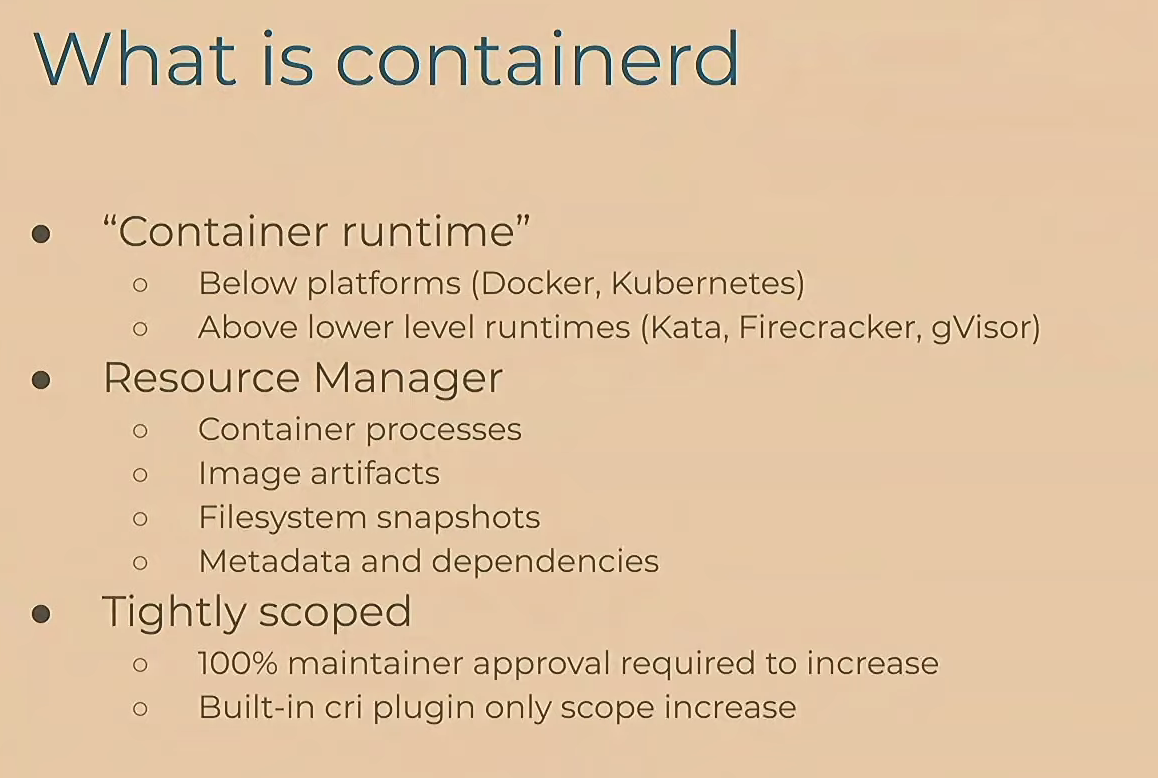 First look at the internals of containerd and runc - 图2