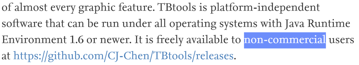 通告 | TBtools 的学术使用与商业授权 - 图2