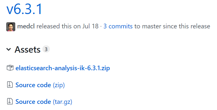 ES系列一、CentOS7安装ES 6.3.1、集成IK分词器 - 图3
