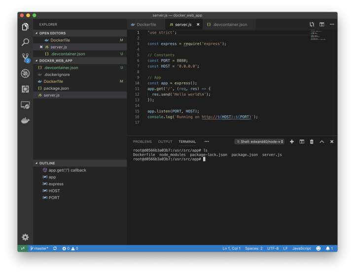 尝试一下 VSCode Remote 开发 Node 应用 - 图16