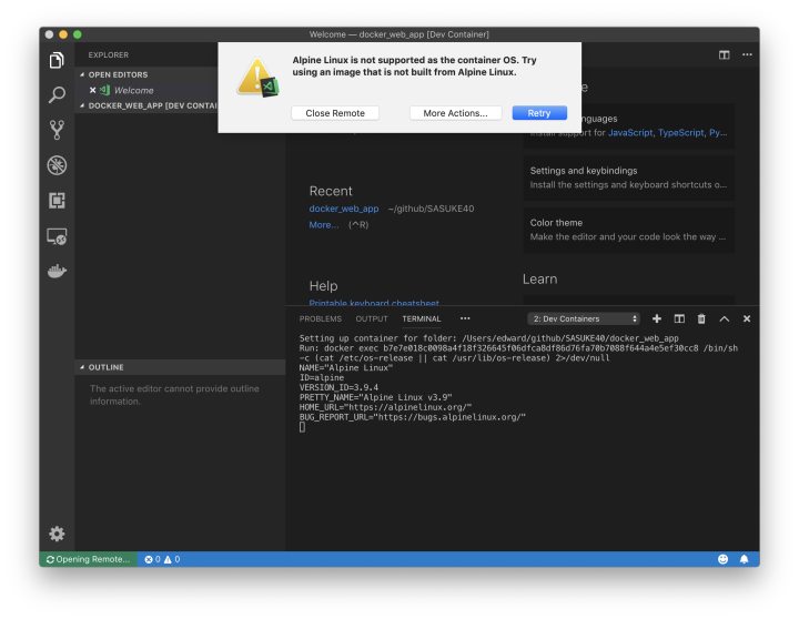 尝试一下 VSCode Remote 开发 Node 应用 - 图13