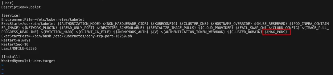Kubernetes限制节点启动的Pod数量 - 图4