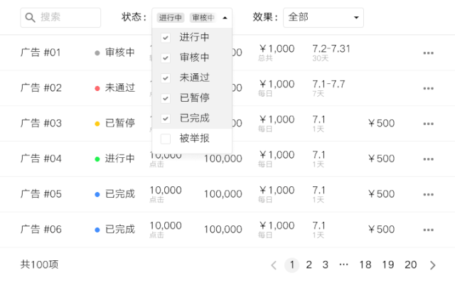 B端-表格设计要点 - 图6
