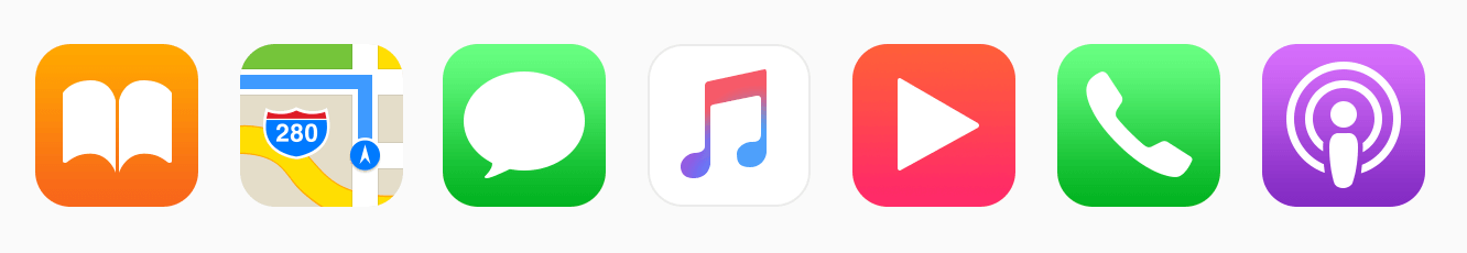 车载HMI - Carplay 设计规范 - 图25