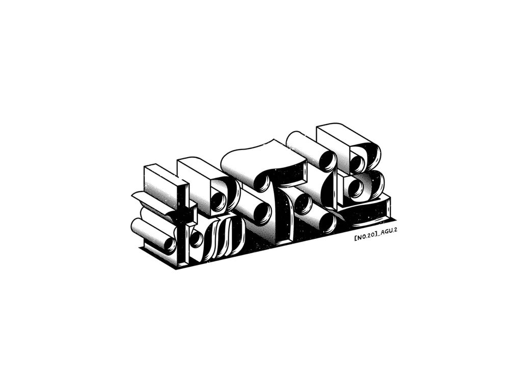 **字如其人 | 楊不過字体设计分享（上） - 图54