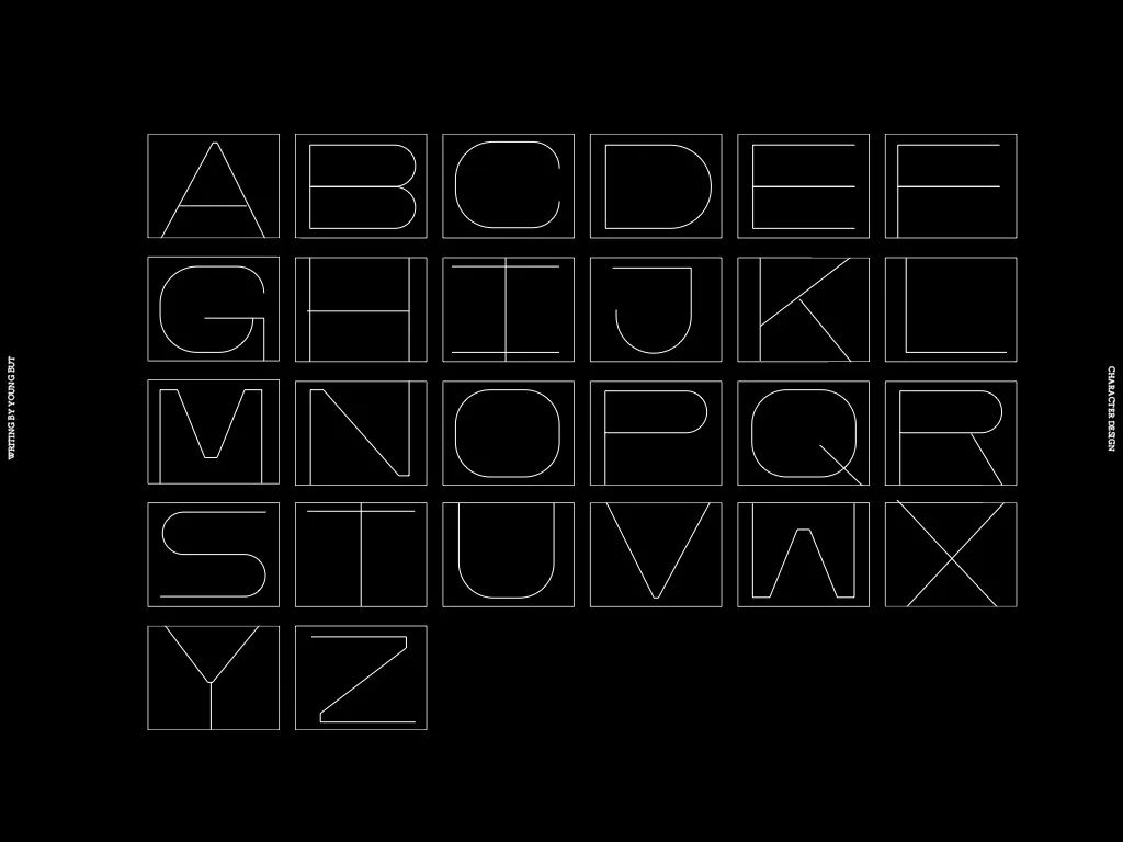 **字如其人 | 楊不過字体设计分享（上） - 图14