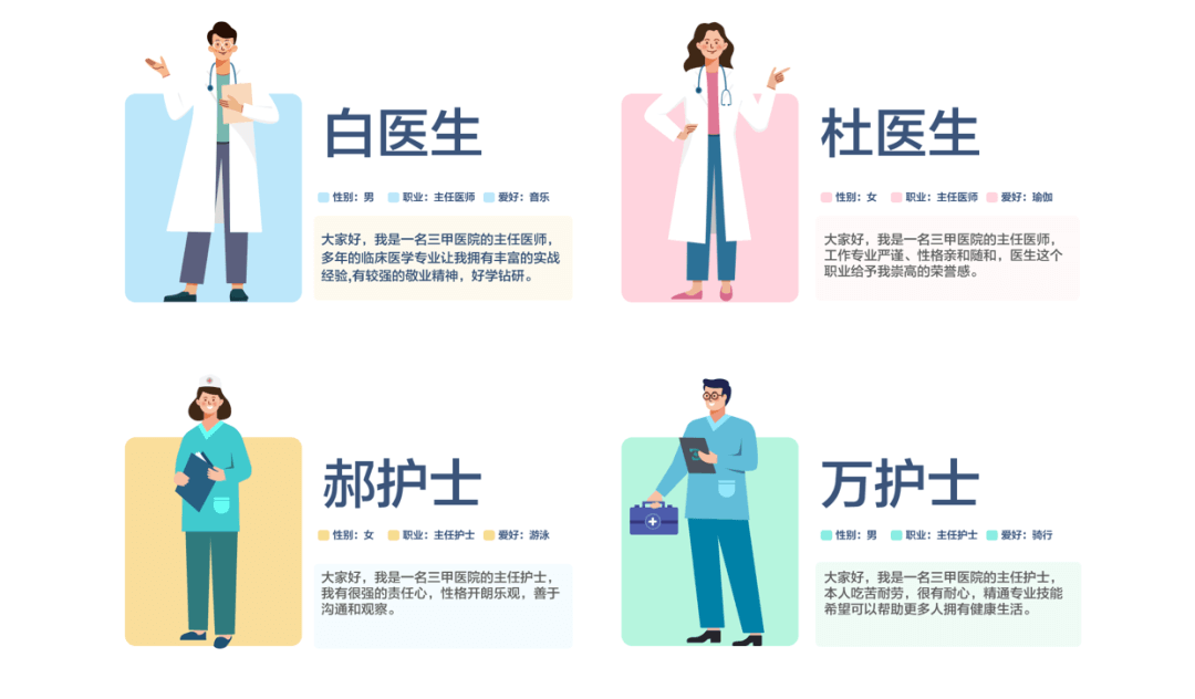 「百度健康」插画体系设计探索与应用 - 图12