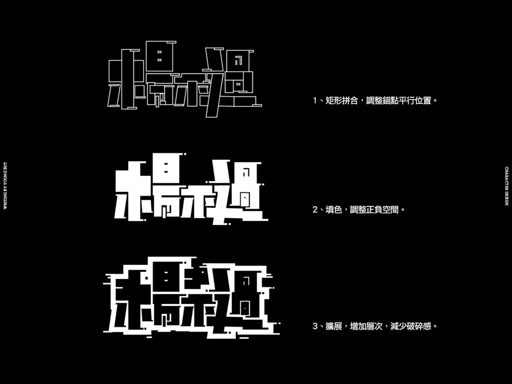 **字如其人 | 楊不過字体设计分享（上） - 图31