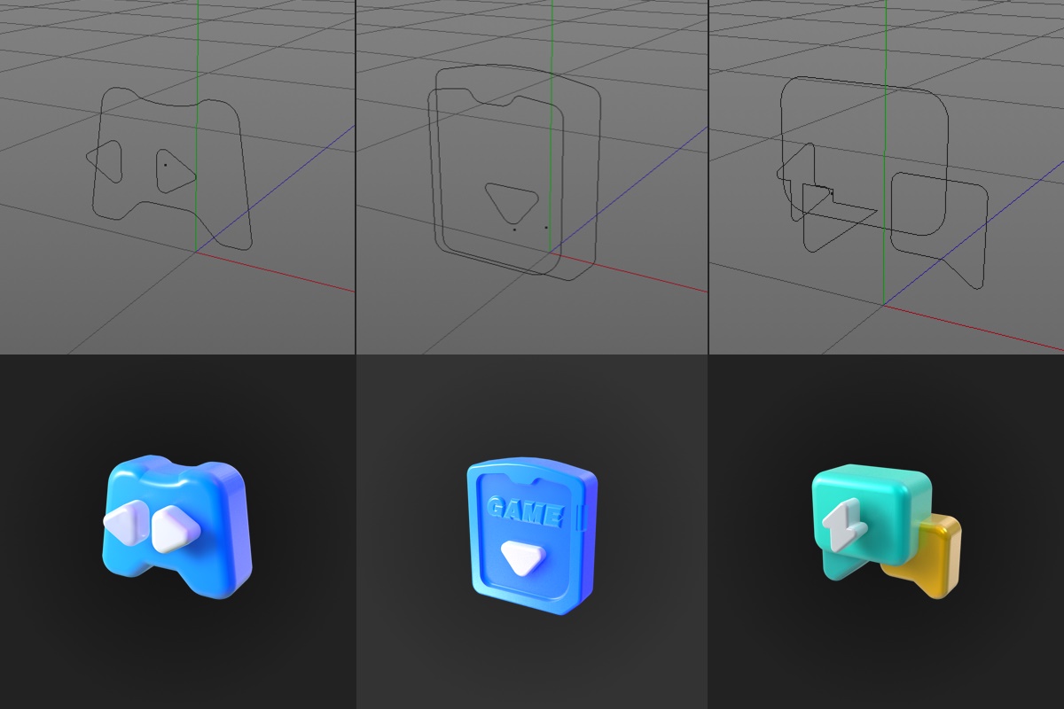如何从零开始完成一套3Ｄ图标设计？来看大厂的实战案例！ - 图17