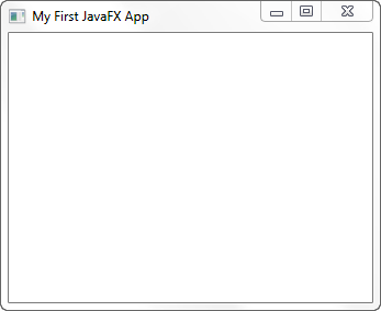 第一个 JavaFX 应用程序 - 图1