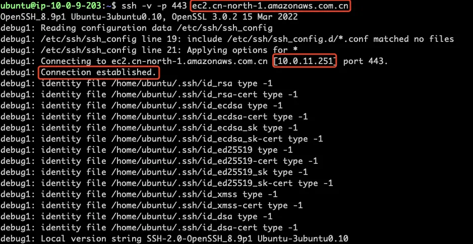 3. Test network connectivity of the Sync Proxy node to AWS API - 图1