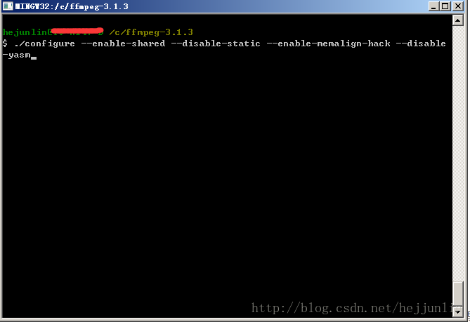 Windows下编译FFmpeg - 图11