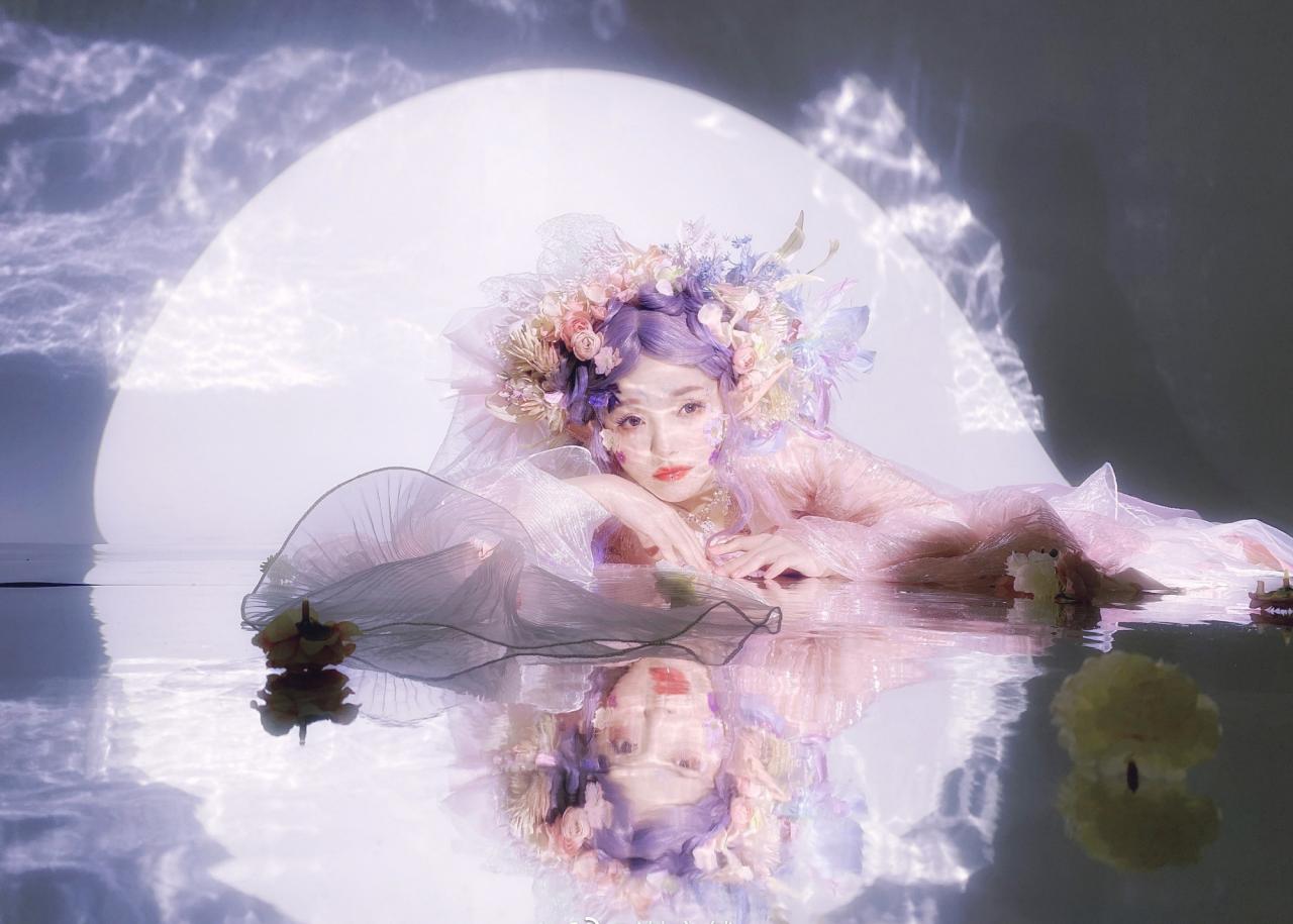 “美人鱼”汉服造型搭配解析 - 图2