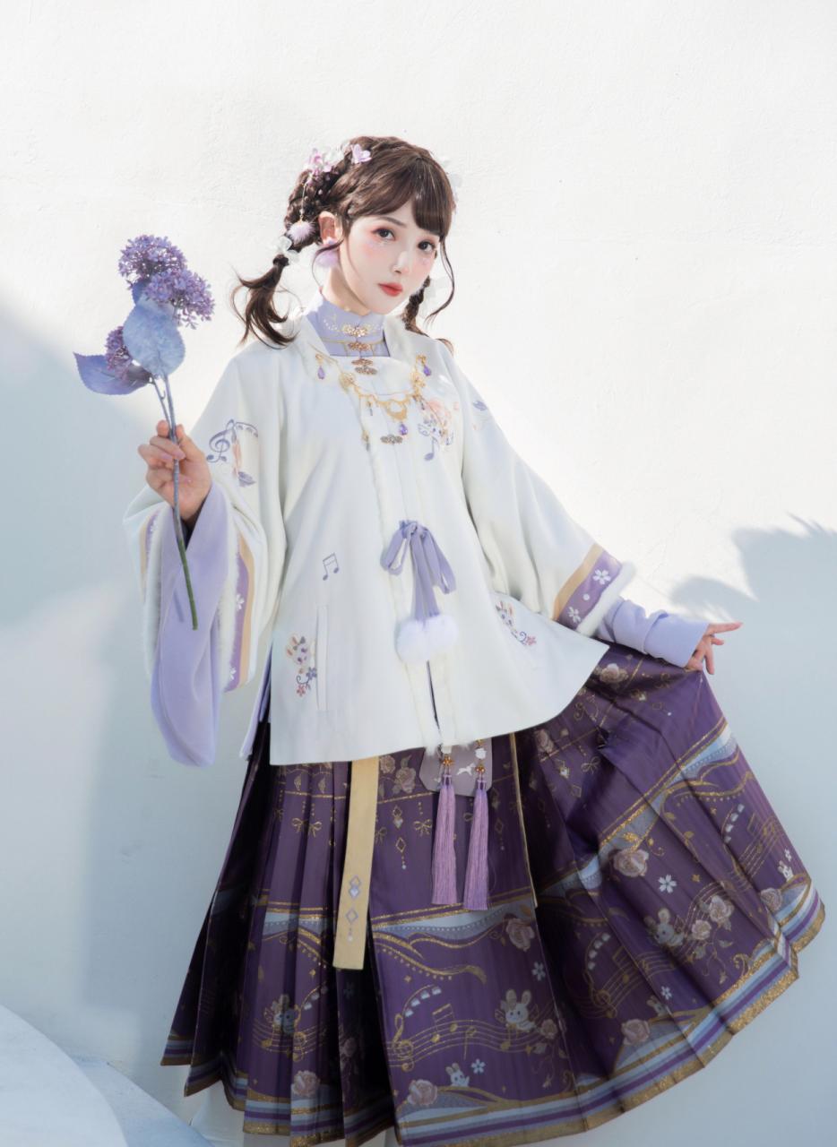圆脸的女生汉服选择技巧 - 图6