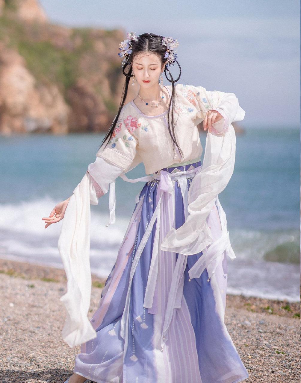 “坦领汉服”应该如何搭配？ - 图4