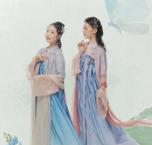 唐朝齐胸汉服穿搭技巧 - 图2