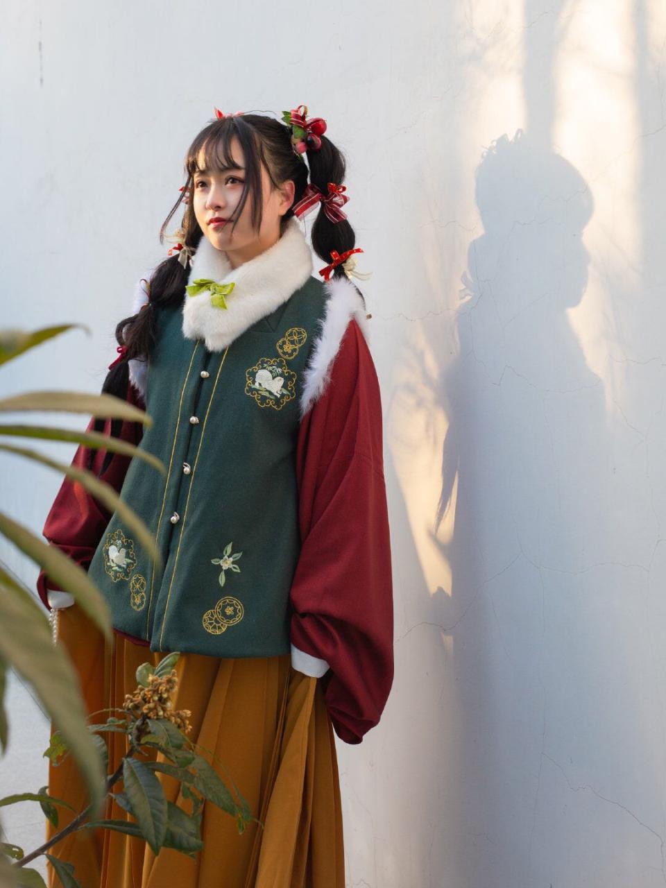 新年节日风汉服穿搭 - 图2