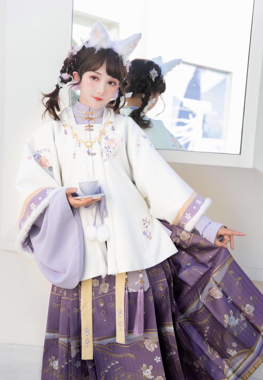 圆脸的女生汉服选择技巧 - 图8