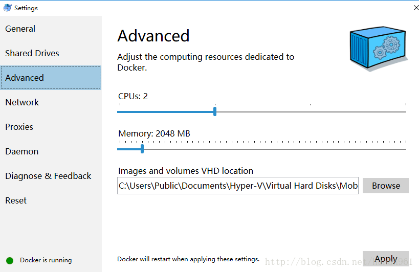 WIN10下DOCKER的安装与使用 - 图16