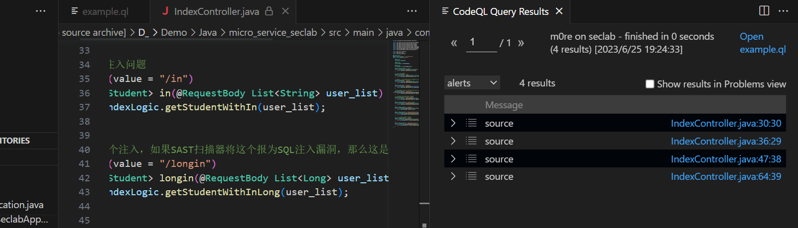 🍐CodeQL分析SpringBoot项目 - 图5