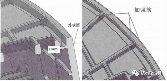 塑胶的结构设计：加强筋篇（中） - 图13