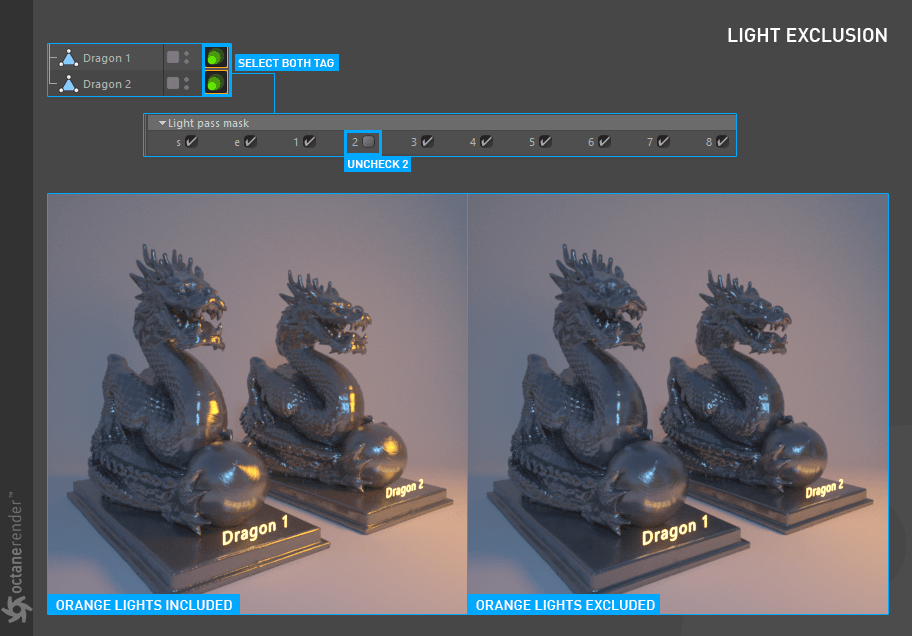 Working with Light Linking-使用灯光链接 - 图4
