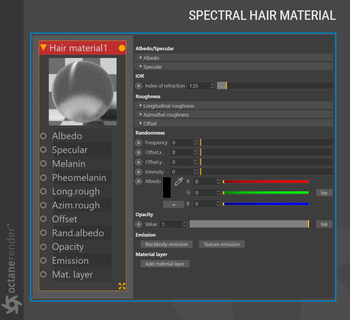 Hair Material-毛发材质 - 图1