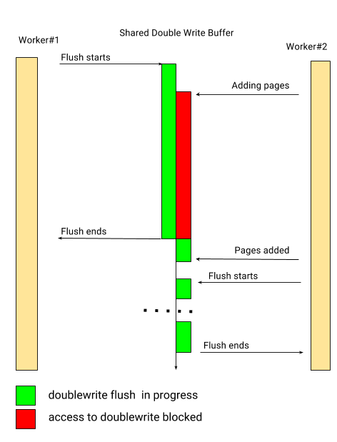 Shared Double Write Buffer