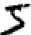 单个手写字体5