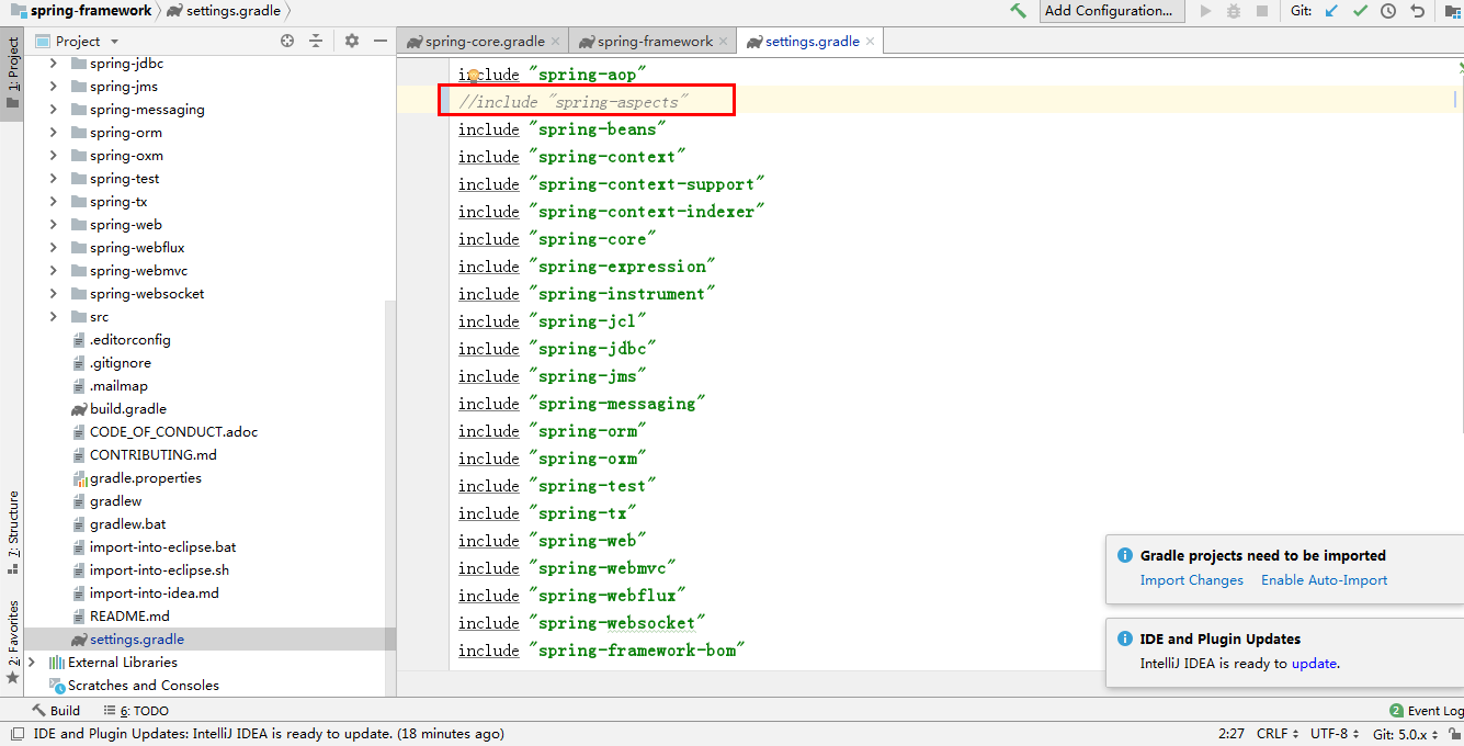 1. 部署构建 SpringFramework 源码 - 图15