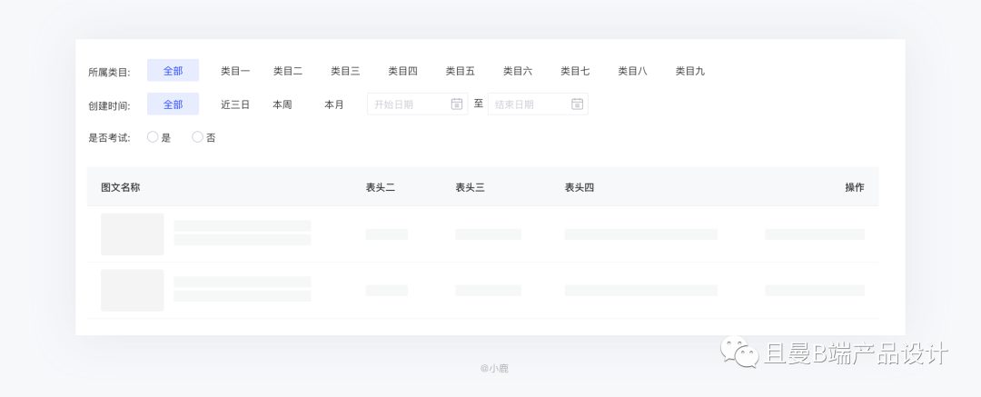 B端表格设计指南（下篇） - 图4