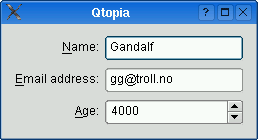 QFormLayout Class Reference - 图4